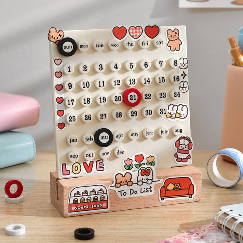 Handmatige DIY Lus Kalender