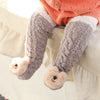 Baby Winter Fluffy Wollige pantoffelsokken