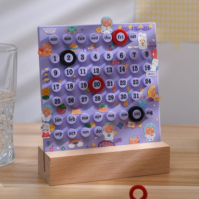 Handmatige DIY Lus Kalender